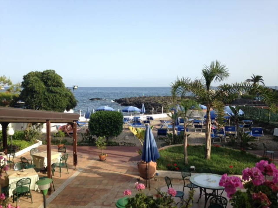 Von unserer Terrasse Hotel Kalos