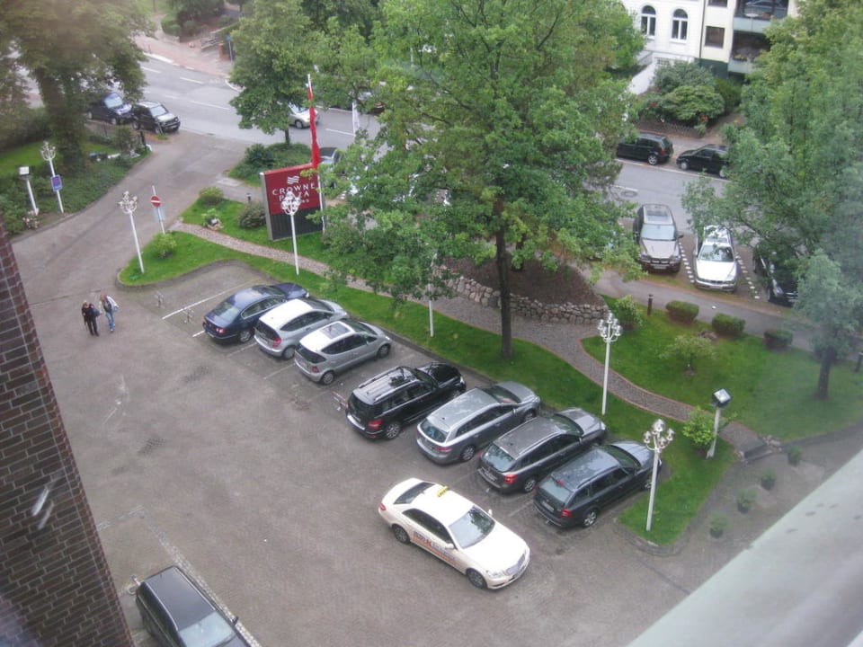 Blick vom Zimmer  Crowne Plaza ® Hamburg - City Alster