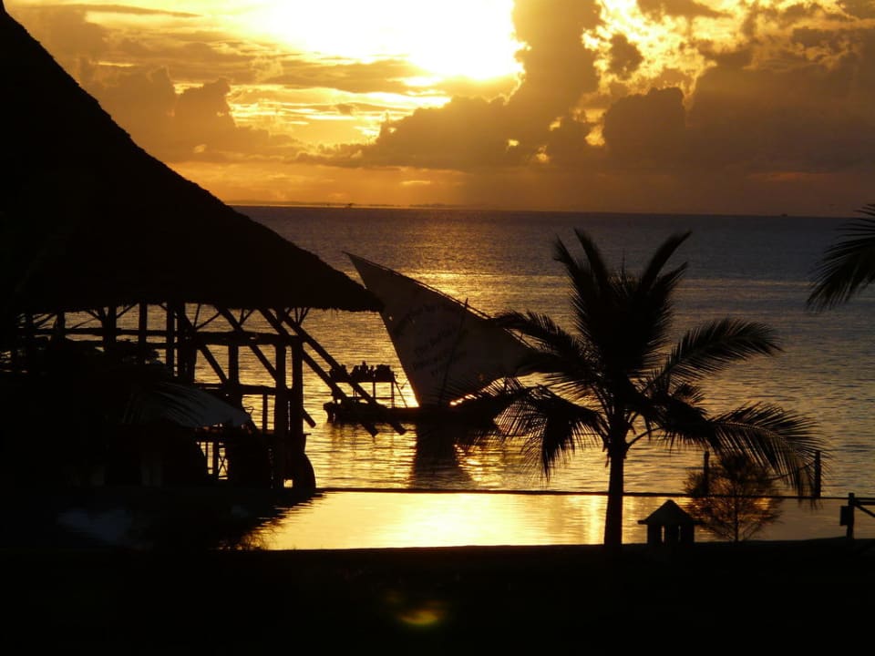 Sonnenuntergang Royal Zanzibar Beach Resort