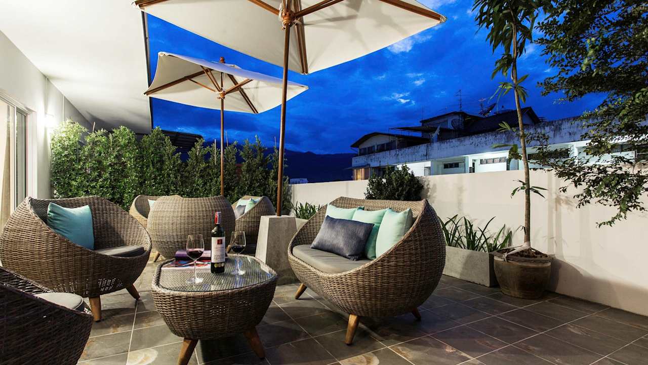 Außenansicht Tolani Nimman Villa Chaing Mai