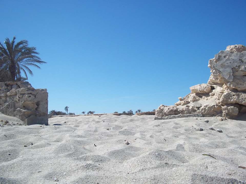Am Ende des Hotelterrains Hotel El Mouradi Djerba Menzel