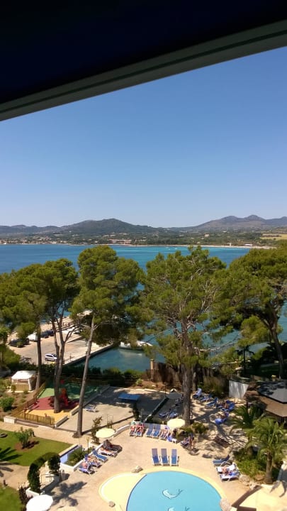 Ausblick vom Zimmer Hipotels Eurotel Punta Rotja Golf & Spa