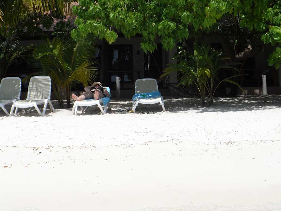 Unsere Liegen  Kuramathi Maldives