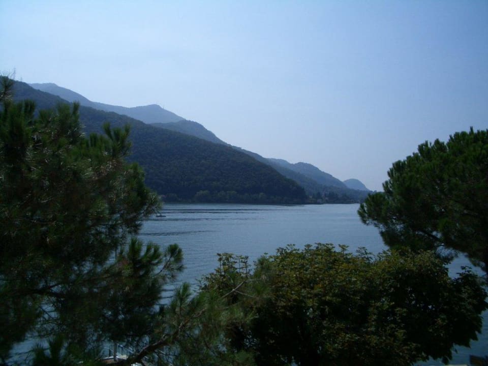 Aussicht auf Luganersee Al Battello