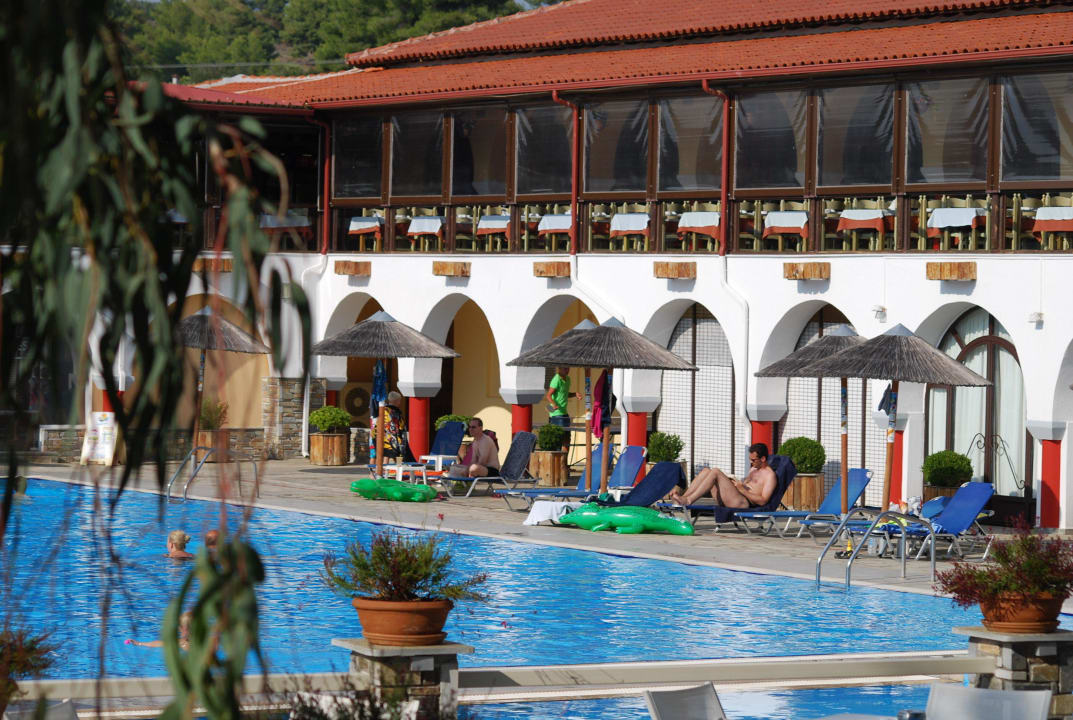Ansicht unterhalb vom Restaurant Blue Dolphin Resort Hotel