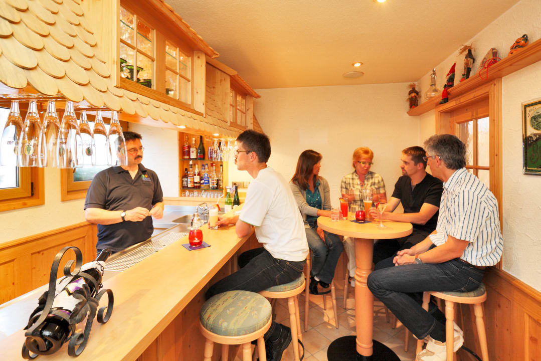 Ausklang eines erlebnisreichen Tages an der Bar! Pension Waldwinkel