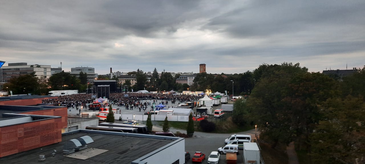 Ausblick Hotel Central Hof