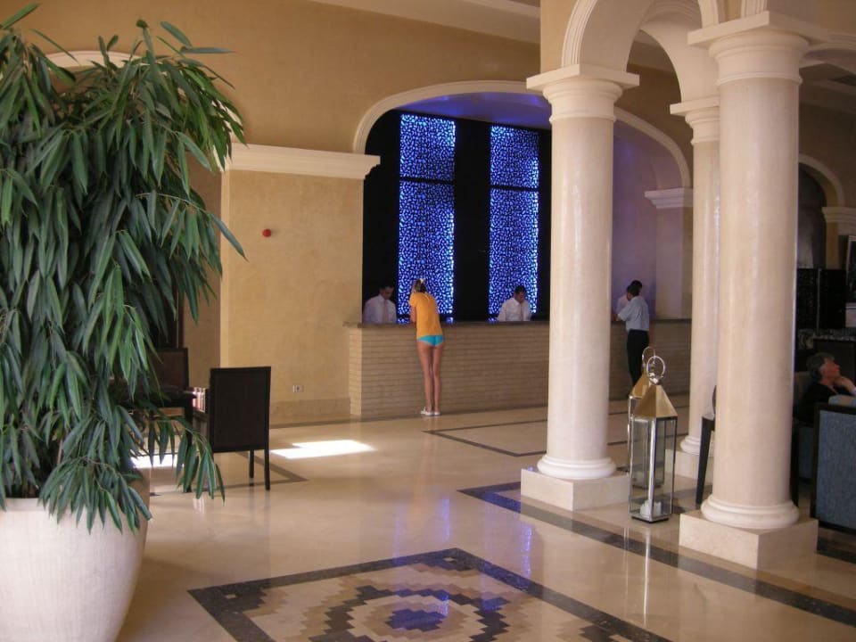 Recepcja JAZ Aquamarine Resort