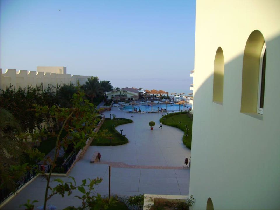 Aussicht vom Restaurant Palm Beach Resort