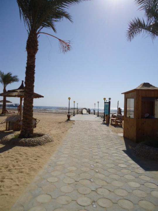 Weg zum Steg  Pickalbatros Palace Resort