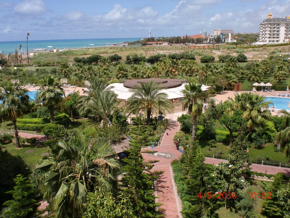 Ausblick vom Balkon Seaden Sea World Resort & Spa