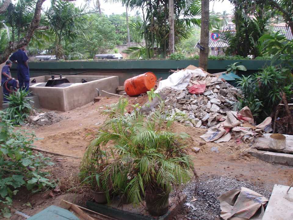 Baustelle Jetwing Blue Hotel Jetwing Beach