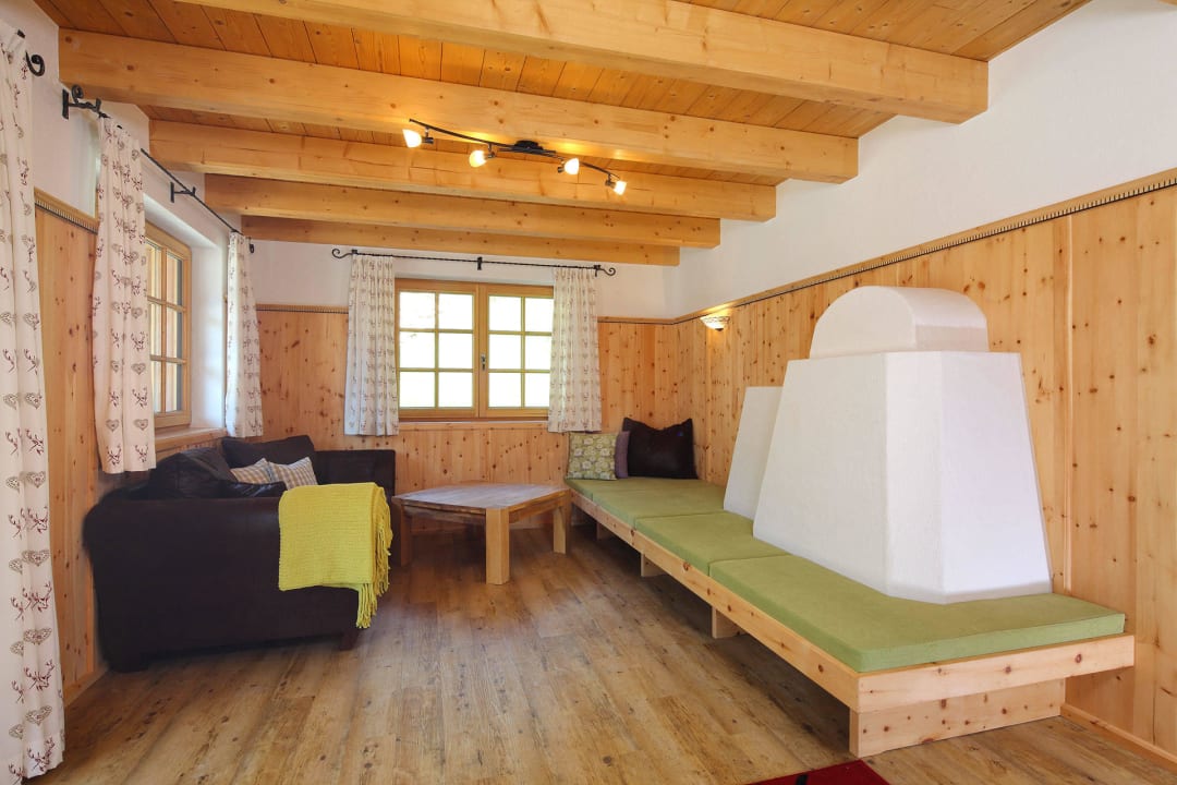 Wohnraum im Chalet Hotel Andis Almdorf