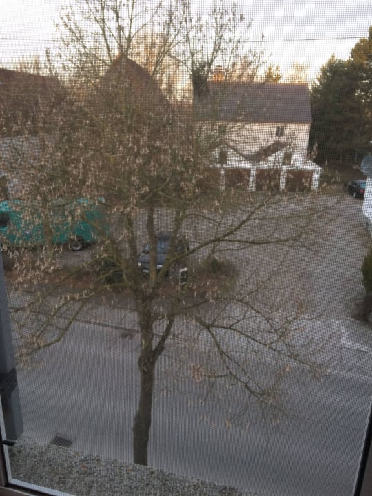 Ausblick von Zimmer Nr. 31 Hotel Garni Am Zehntstadl