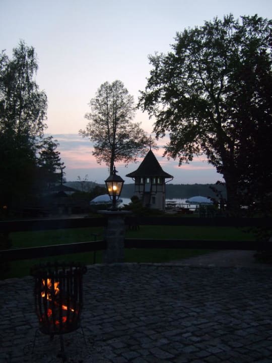 Blick auf den See Hotel Seeschlösschen