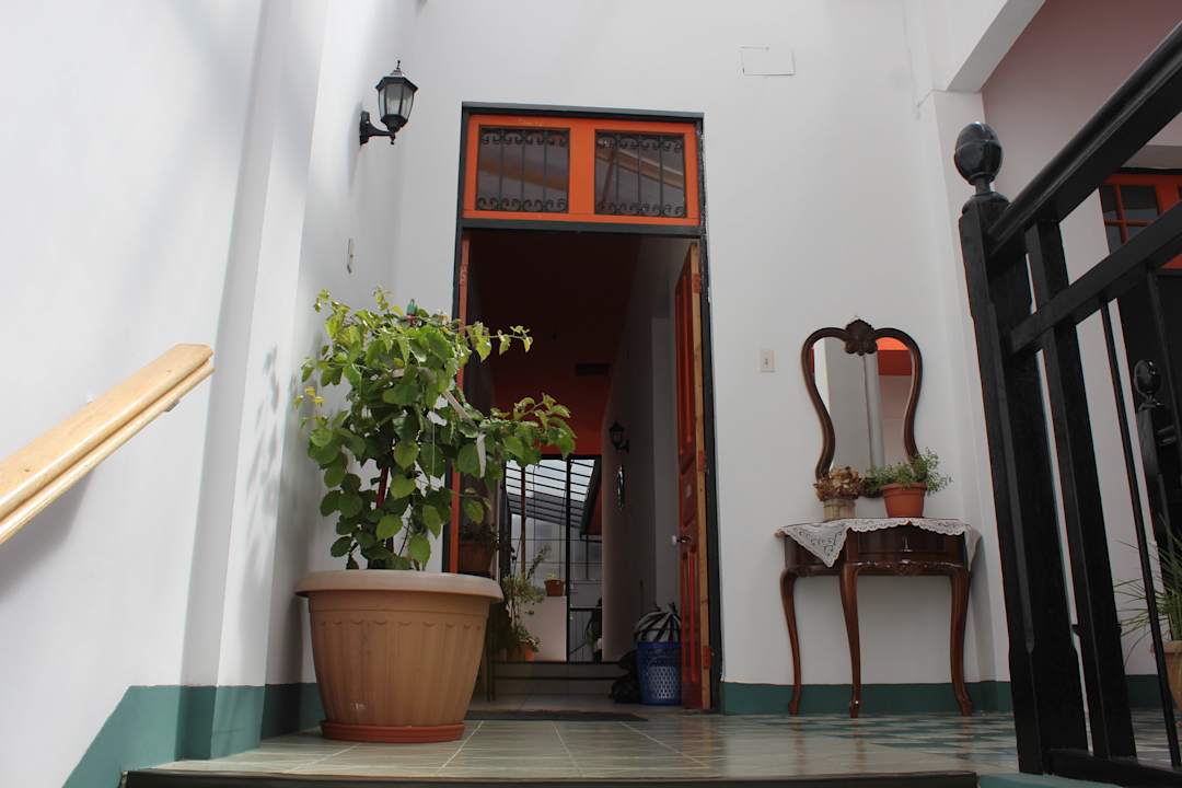 The corridor Residencial Latino