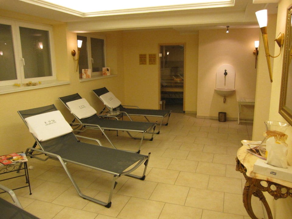 Ein Teil des Ruheraums im Wellness Hotel Kirchberger Hof