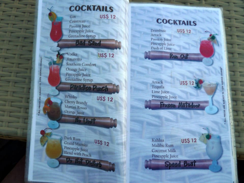 Preisliste Januar 2012 Eri Maldives