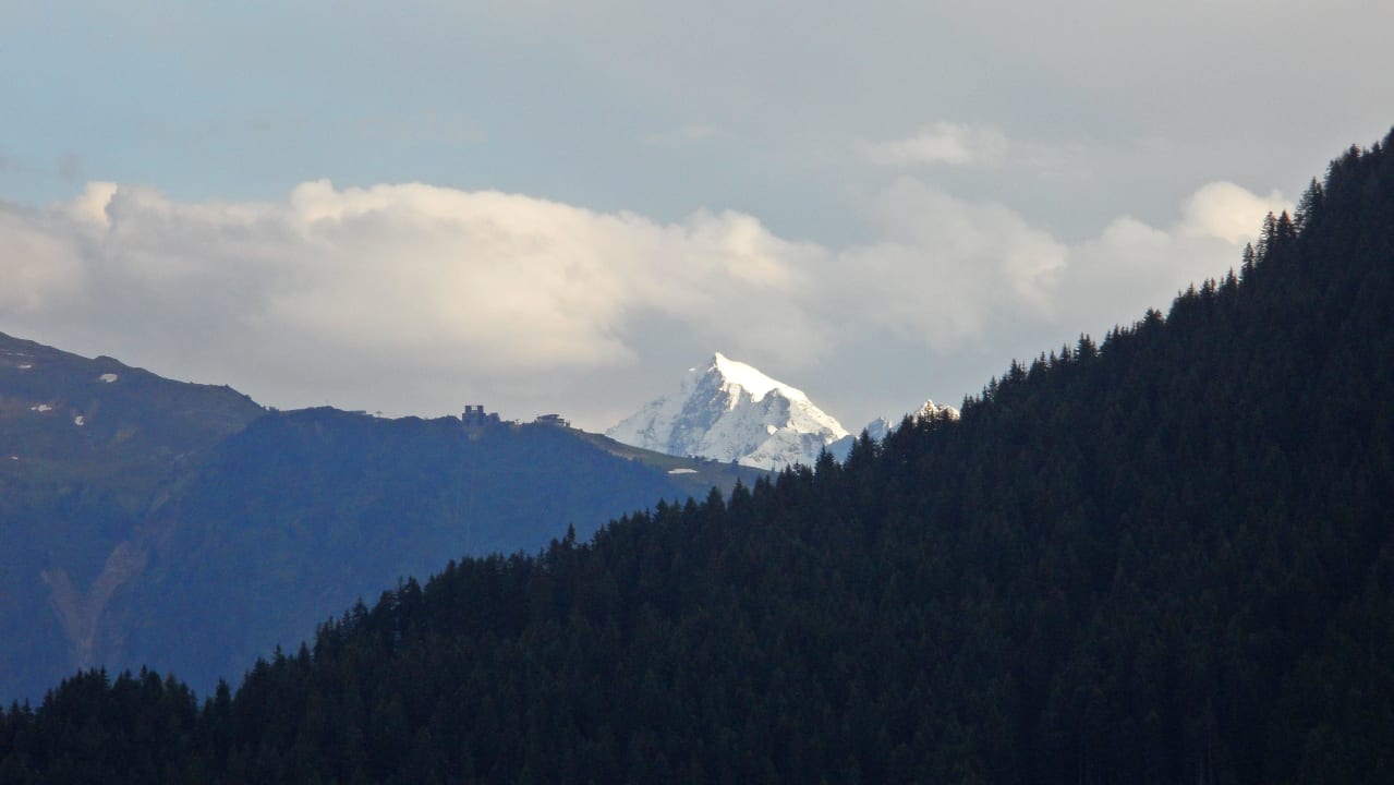 Gletscherblick zum Großen Löffler Hotel Gletscherblick