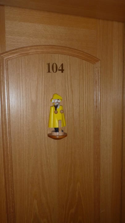 Zimmertür  Hotel Nussknackerbaude