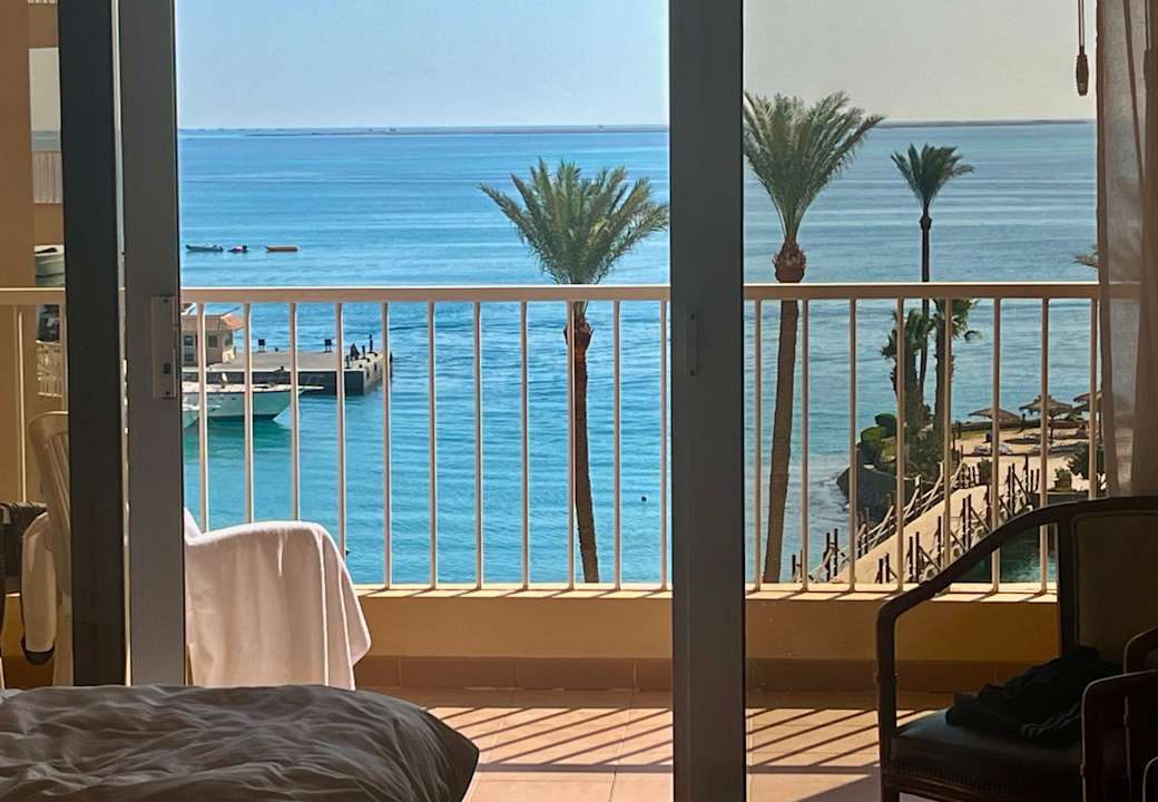 Ausblick Marriott Hurghada Beach Resort