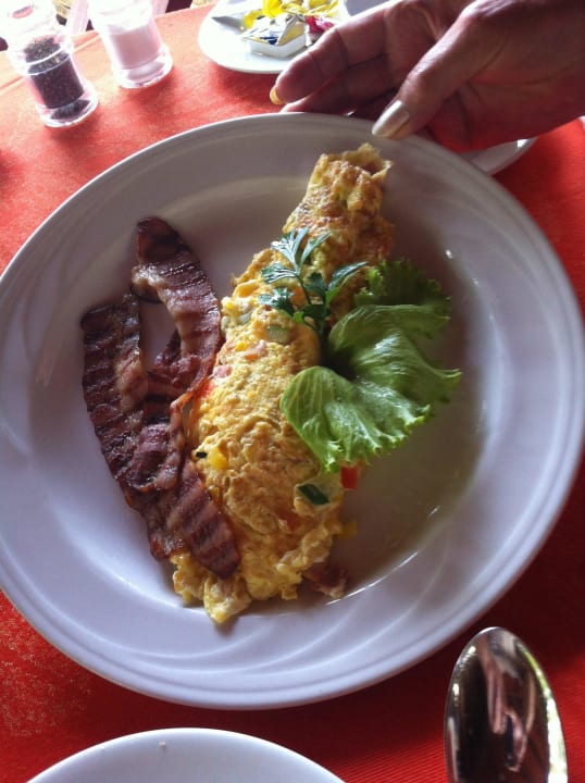 Frühstücks-Omlet auf Wunsch Hotel Villas de Mer