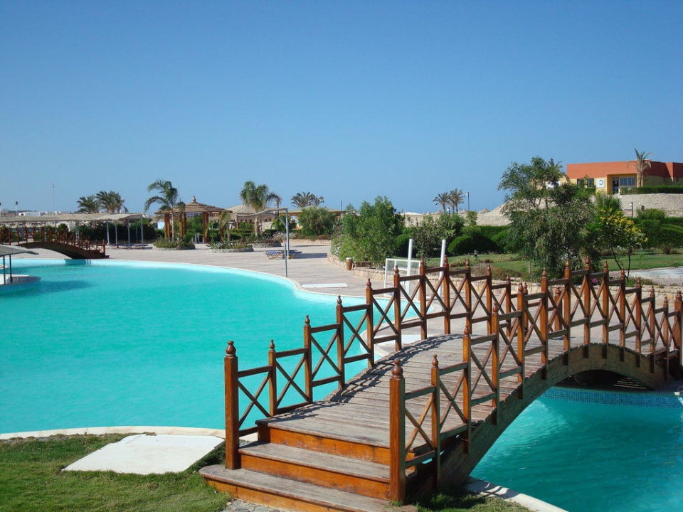 Poolanlage Malikia Resort Abu Dabbab