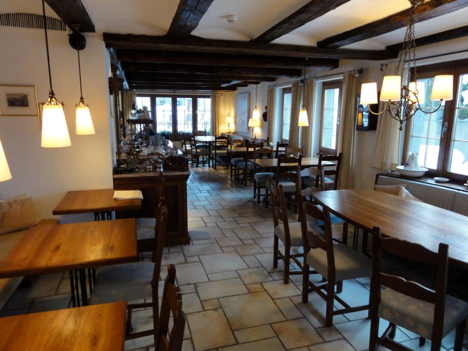 Blick in den Frühstücksraum Hotel Admiral