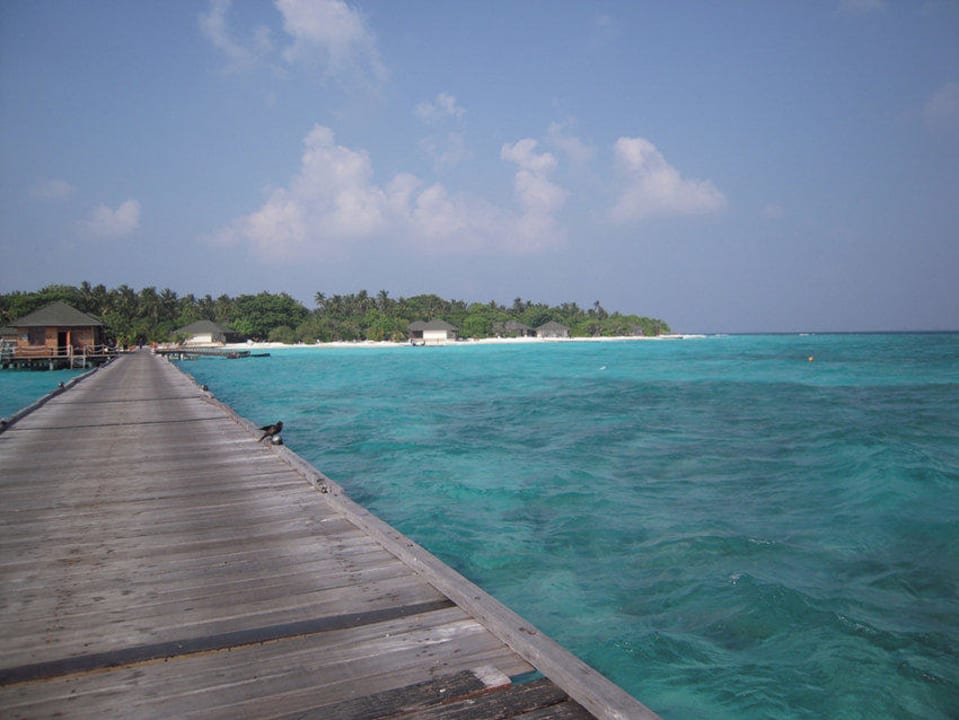 Steg am Südstrand Adaaran Select Meedhupparu Island Resort - Premium All Inclusive