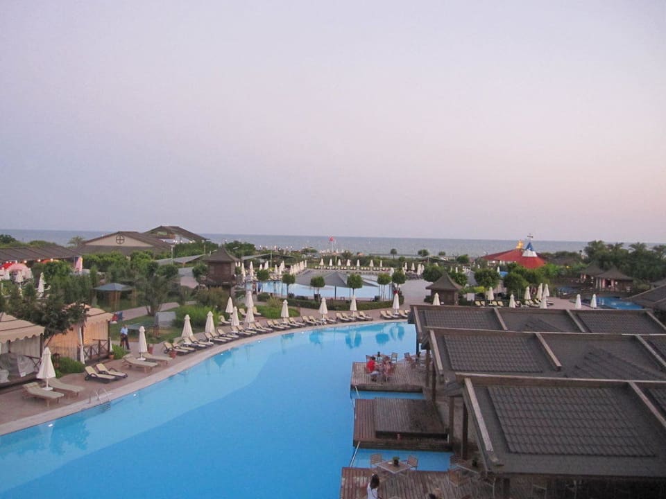 View from main restaurant Limak Lara Deluxe Hotel & Resort