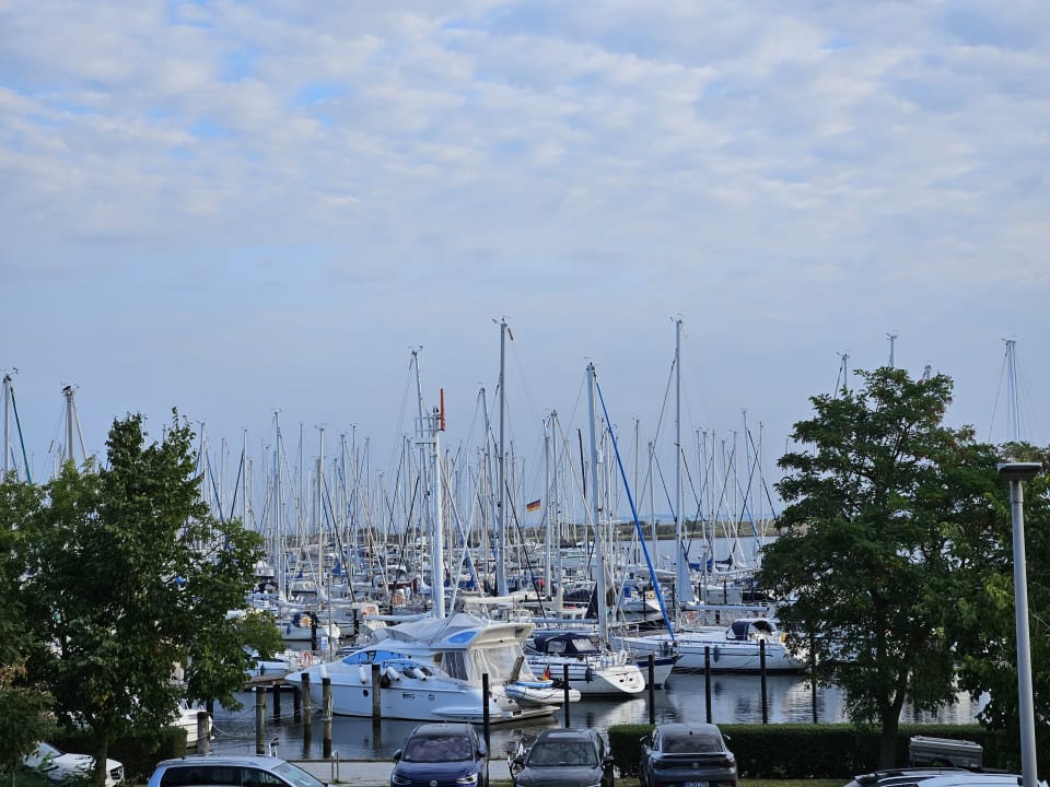 Ausblick Hafenhotel Meereszeiten