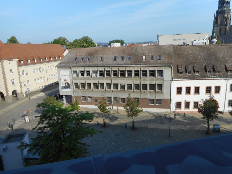 Ausblick aus dem Zimmer First Inn Hotel Zwickau