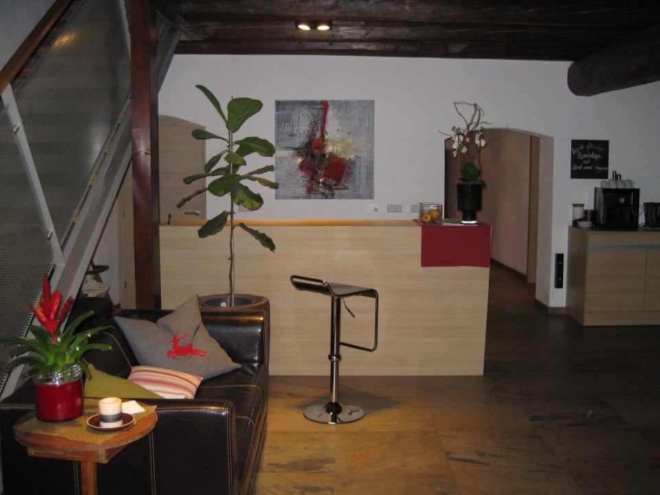 Rezeption Hotel Brucknergut