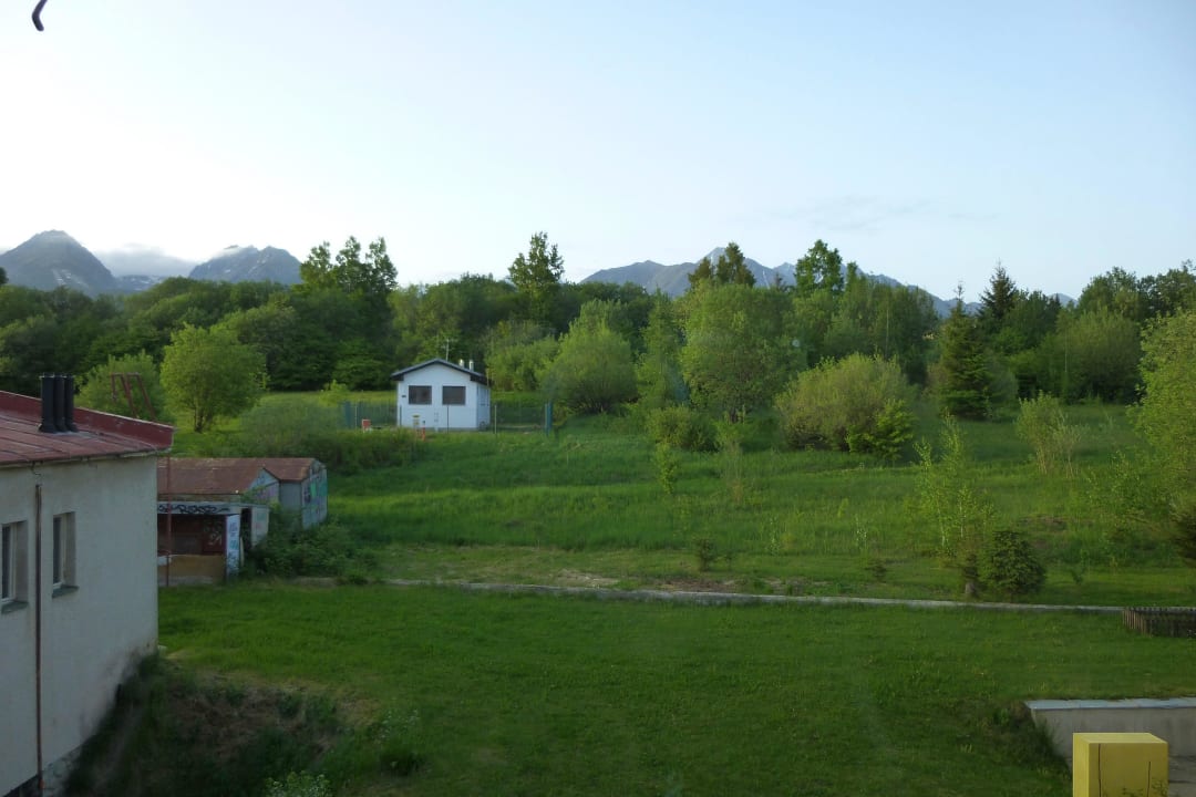 Ausblick Rückseite Pension Kukučka