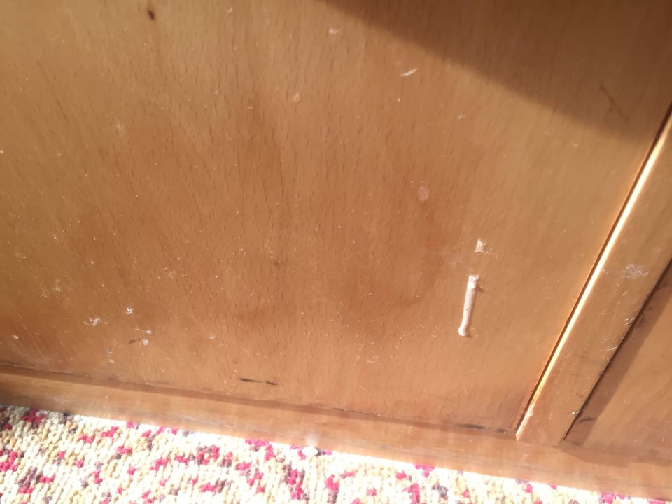 Dreckige Tür zum Kühlschrank Swiss-Belhotel Sharjah