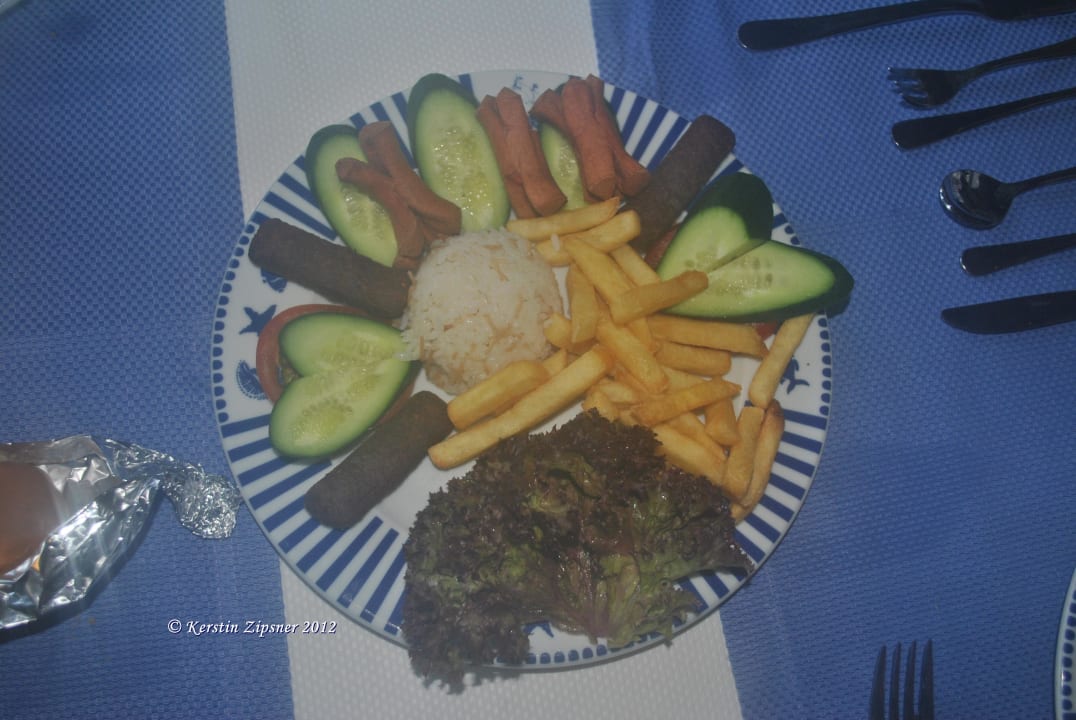 Kids-Menu im A-la-Carte Can Garden Beach