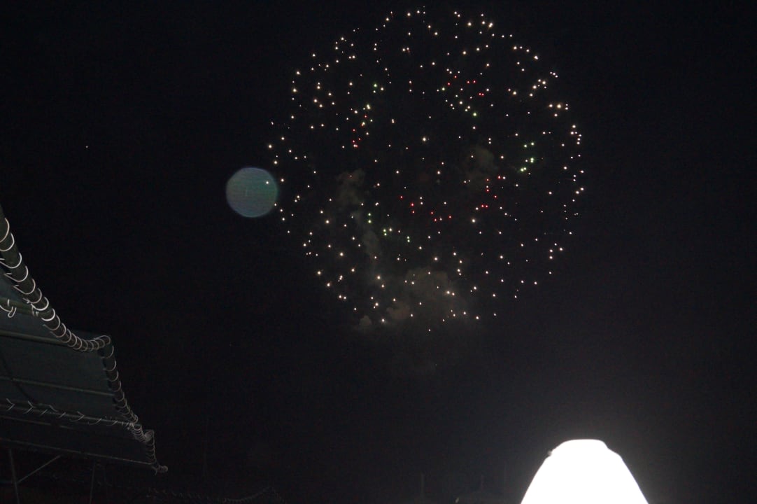 Feuerwerk AQI Pegasos Resort