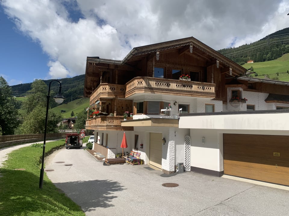 Außenansicht Appartements Gerlosperle