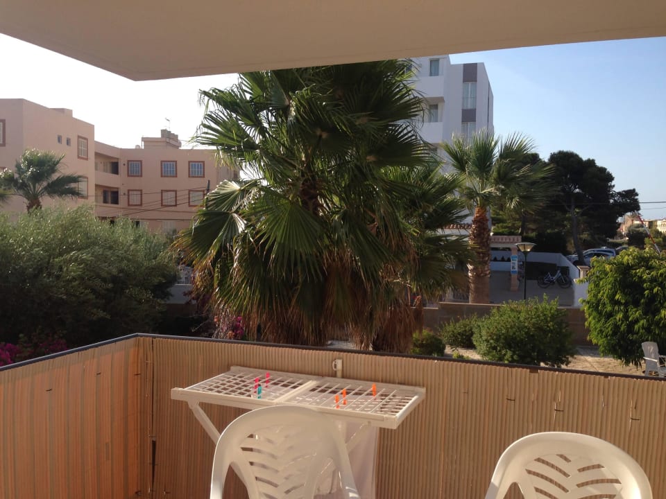 Ausblick von der Terasse Apartments Ibiza