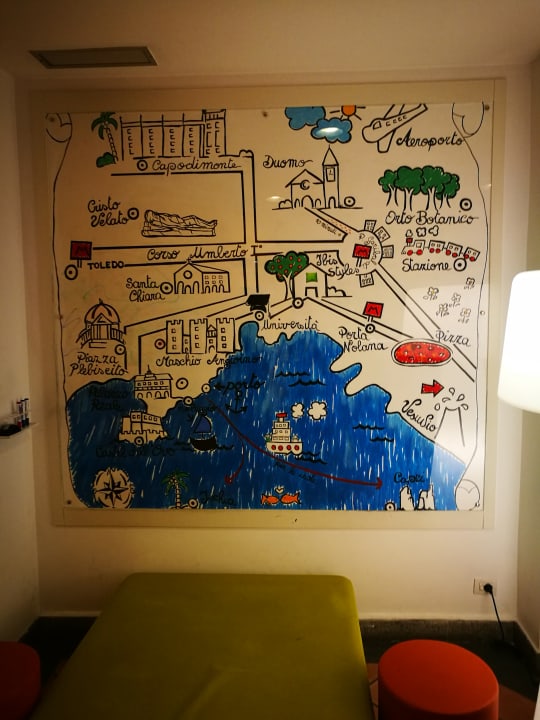 Lobby Ibis Styles Napoli Garibaldi