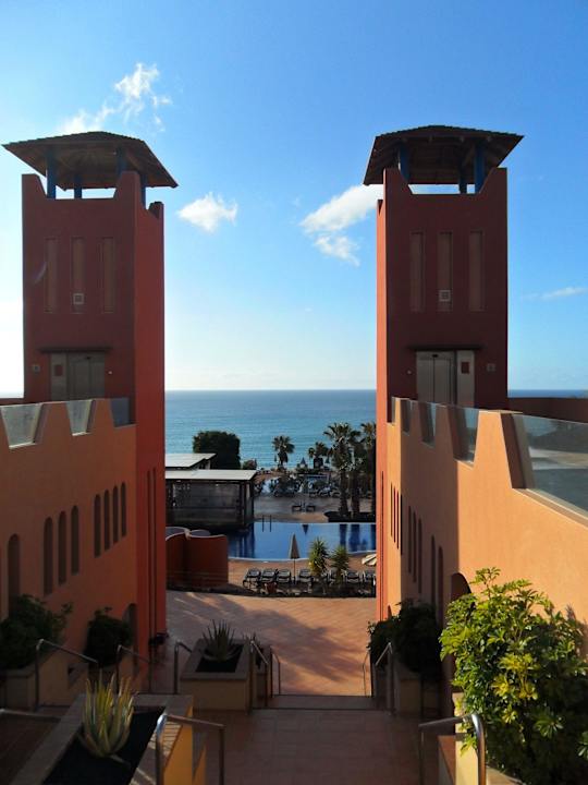 Von der Terrasse aus dem 3.Stock Hotel H10 Tindaya