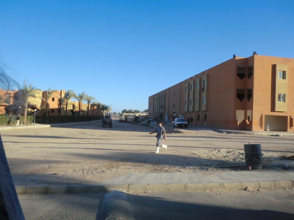 Und weiter wird gebaut, noch lange nicht fertig Stella Garden Resort & Spa, Makadi Bay