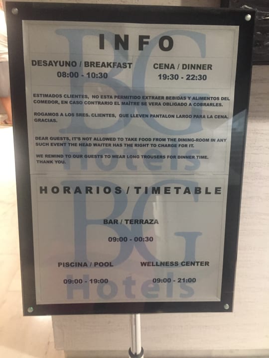 Restaurant BG Hotel Nautico Ebeso