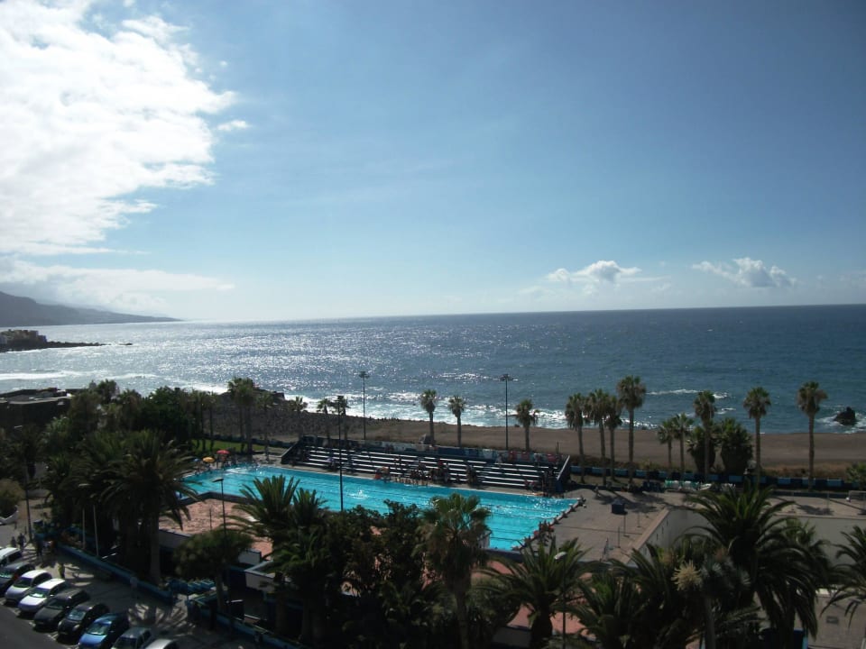 Вид на океан с балкона номера Sol Puerto de la Cruz Tenerife