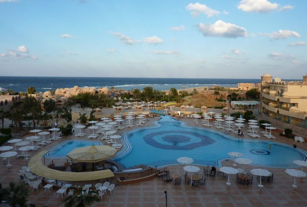 Blick von der Lobby Utopia Beach Club