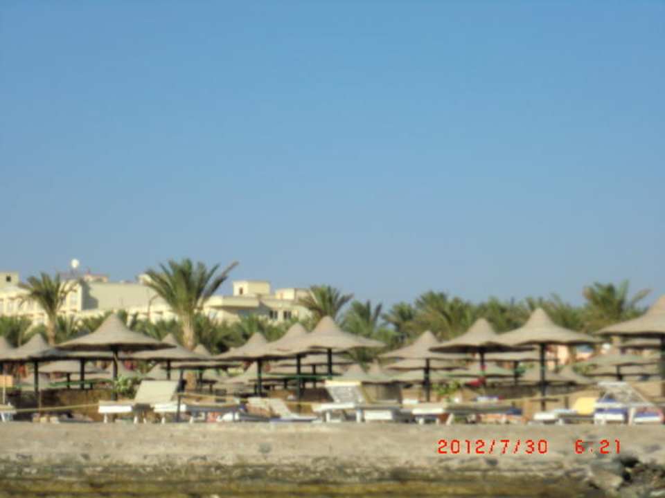 Strand und Liegefläche Le Jardin Aqua Park Resort