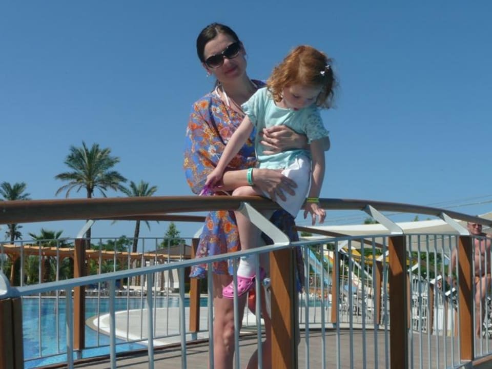 С дочкой Sunis Elita Beach Resort & Spa