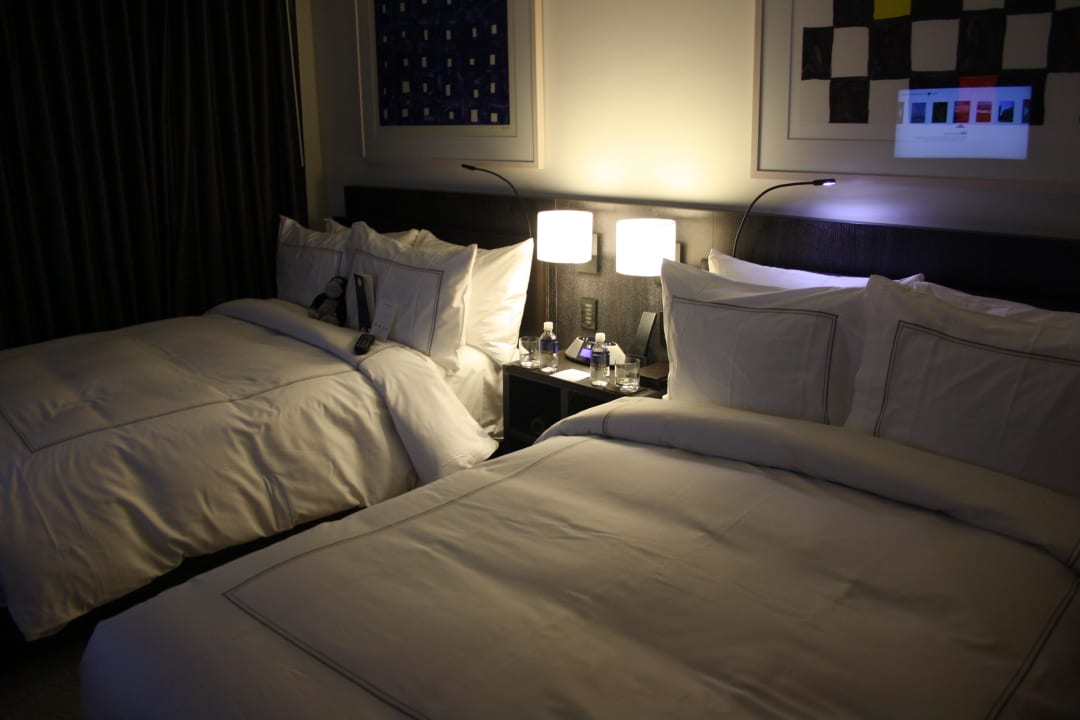 2 Double Bed Room - Schlafbereich Conrad New York Downtown