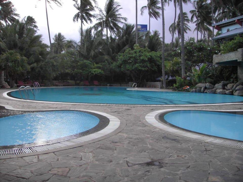 Die Poollandschaft Hoang Ngoc Beach Resort