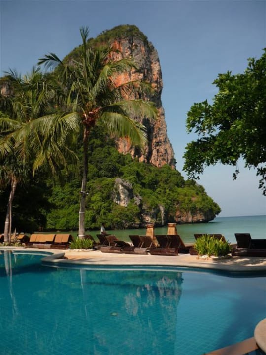 Blick über den Pool Hotel Railay Bay Resort & Spa